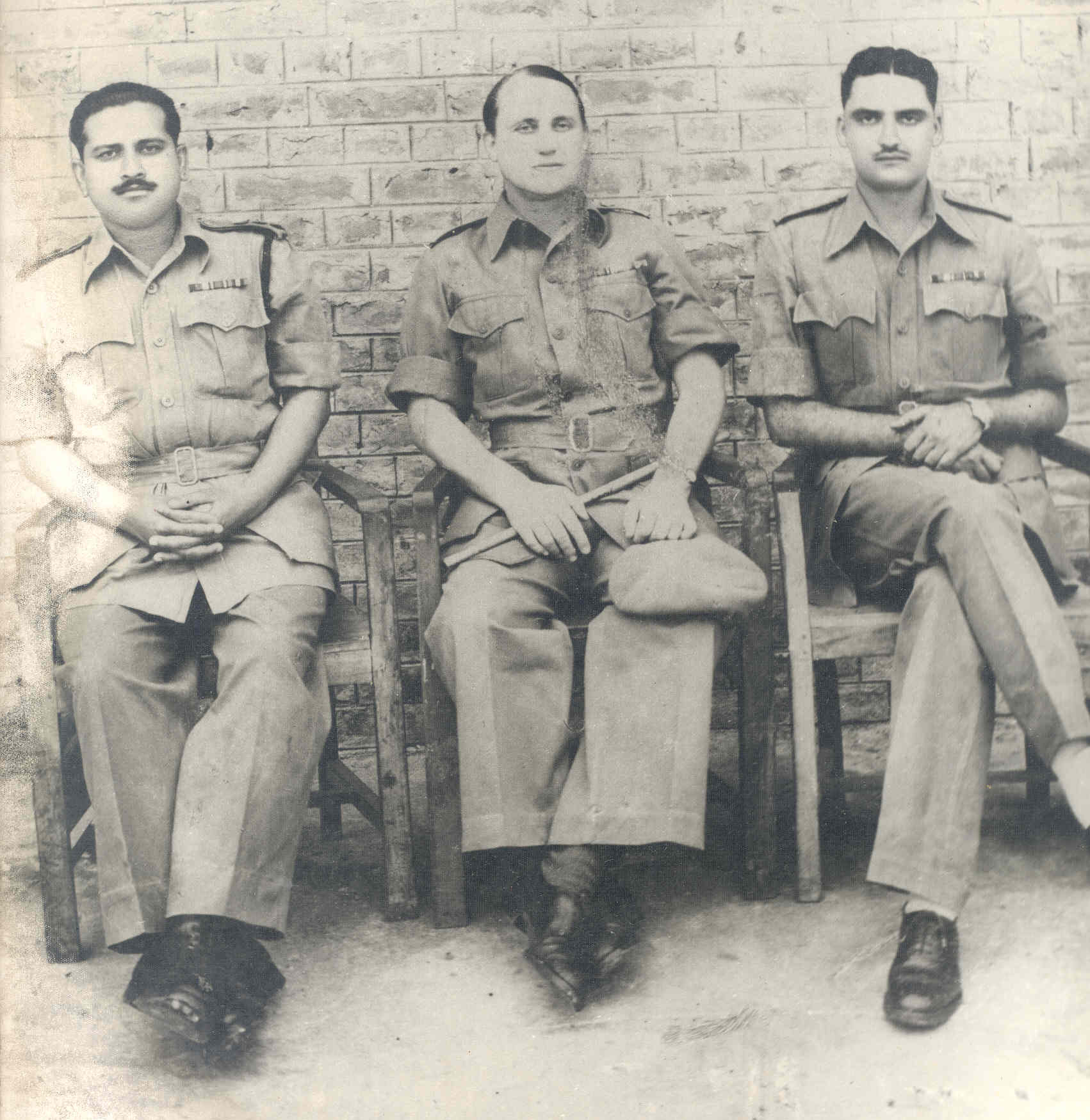 The pioneer officers of the East Bengal Regiment